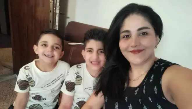 Familia en Sweida