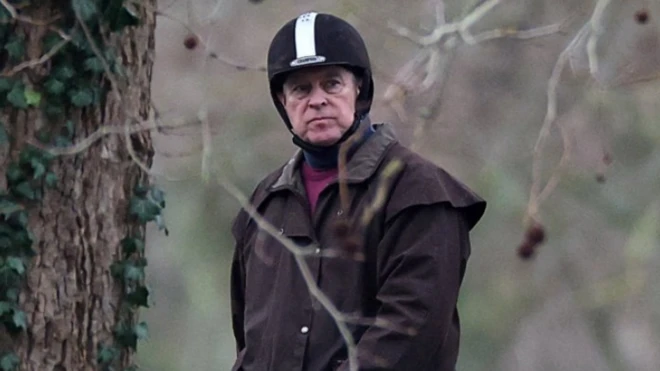 Imagen del expríncipe Andrés tomada unos días antes de su arresto.