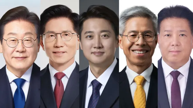 21대 대선 후보자