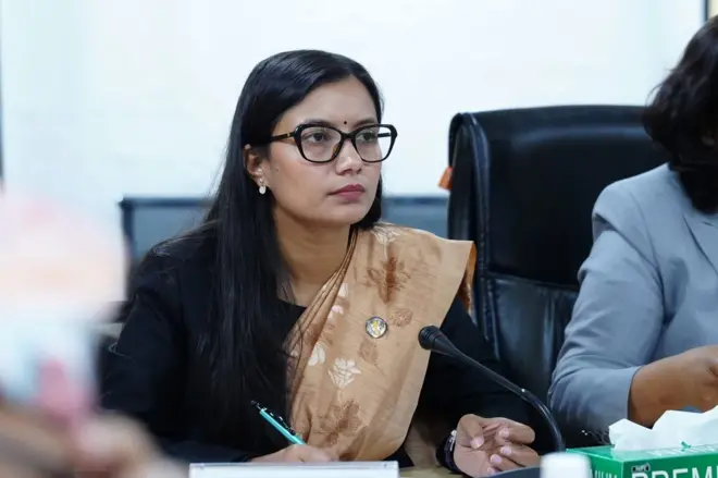 कानुन, न्याय तथा संसदीय मामिलामन्त्री सोबिता गौतम (फाइल तस्बिर)