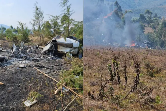 Indege yarashwe i Minembwe