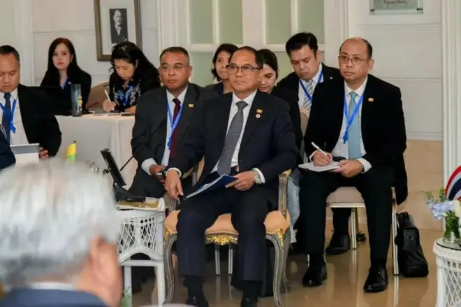 ဘန်ကောက်အစည်းအဝေးတက်တဲ့ နေပြည်တော်နိုင်ငံခြားရေးဝန်ကြီး ဦးတင်မောင်ဆွေ