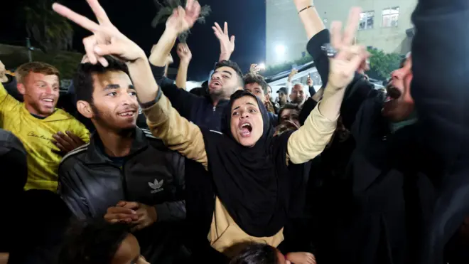 شادی فلسطینیها