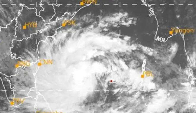 భారత వాతావరణ శాఖ, ఏపీ, తుపాను