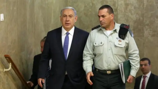 زامير ونتنياهو 