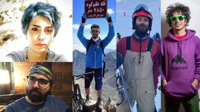 دنا شیبانی، محمد خیوه، اشراق نجف‌آبادی، امیرارسلان مهدوی و حسام موسوی