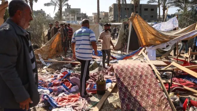 Результаты удара по сектору Газа