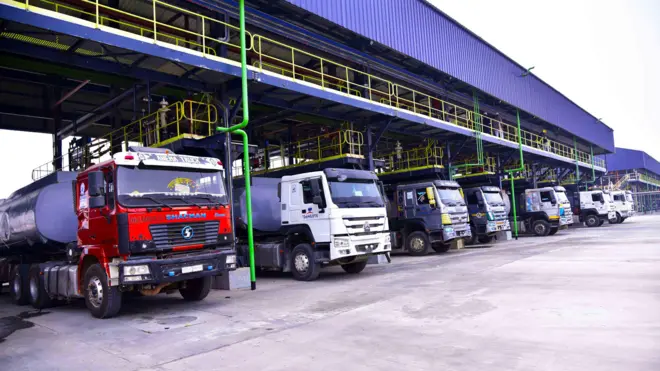 Aworan awonọkọ agbepo Dangote