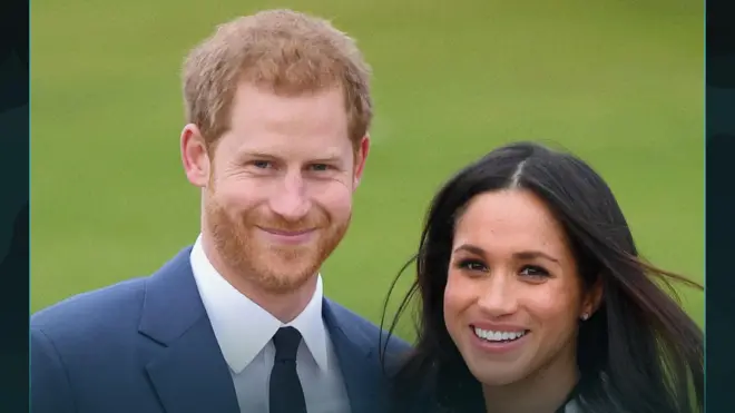 Aworan Prince Harry ati Meghan Markle