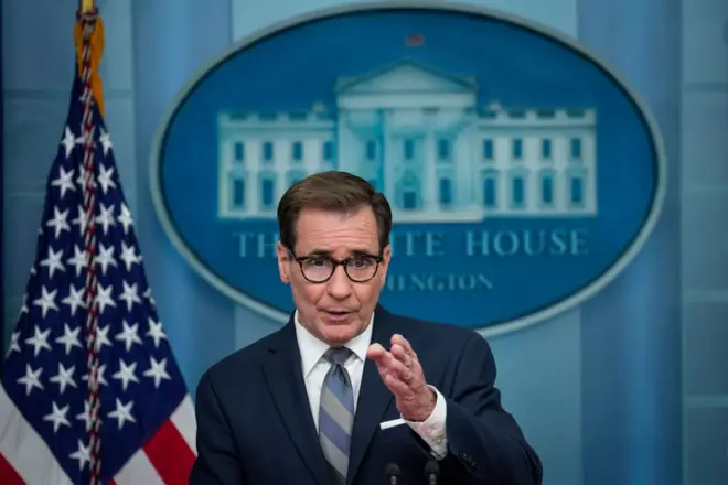 John Kirby bụ ọnụ na-ekwuchitere National Security Council