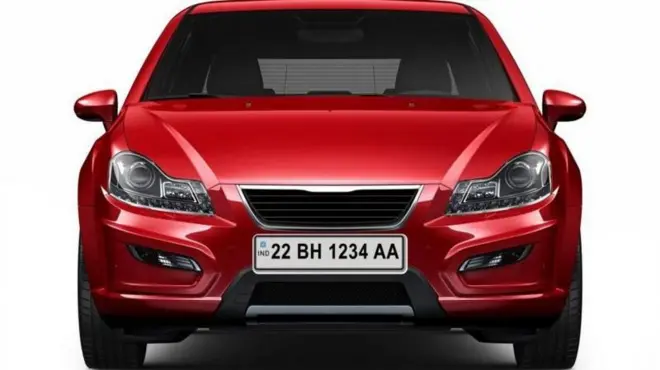 బీహెచ్ సిరీస్ నంబర్ ప్లేట్ 