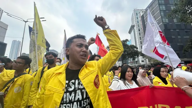 Mahasiswa UI dan FMN.