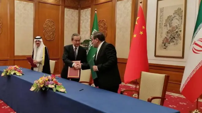 نمایندگان ایران و چین و عربستان