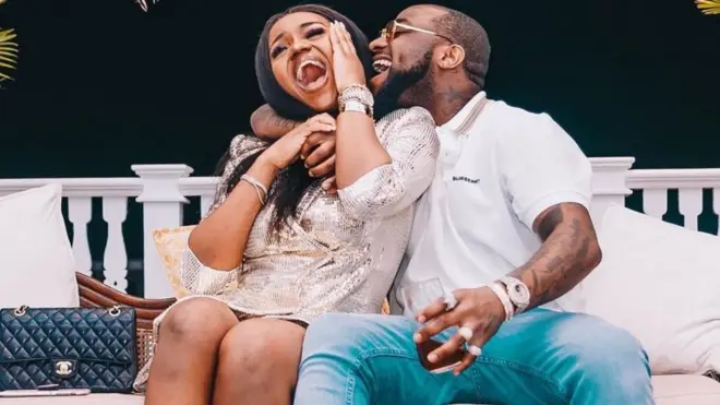 Chioma and Davido