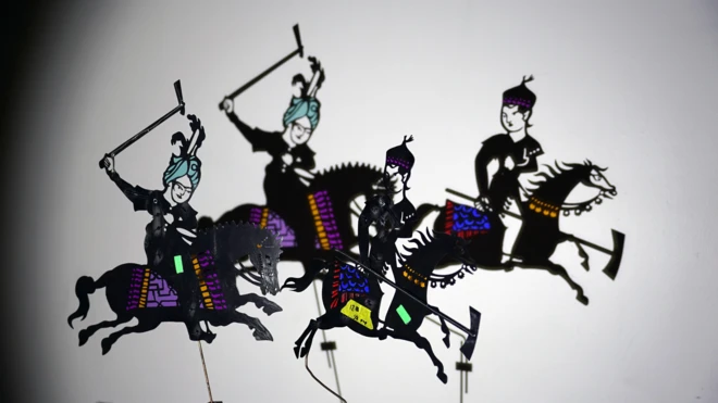  داستان بیژن و منیژه با سایه و عروسک و ماسک