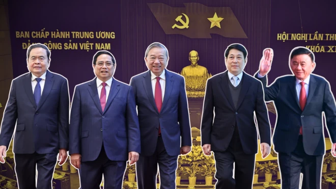 Dàn lãnh đạo chủ chốt hiện nay của Việt Nam 