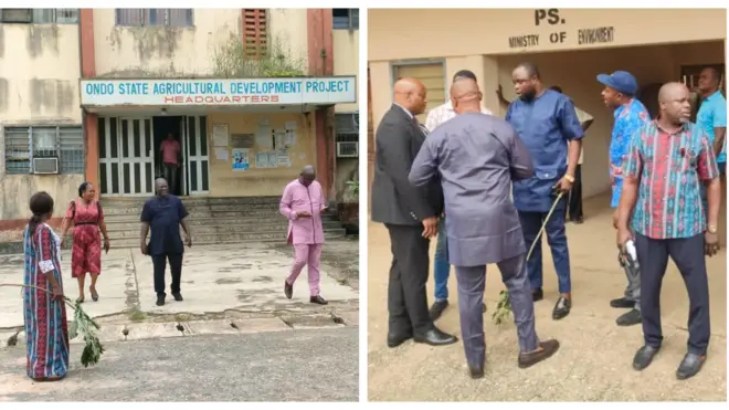 Aworan awọn oṣiṣẹ l'Ondo