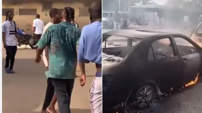 Aworan iṣẹlẹ ikọlu ọja Wuse ni Abuja