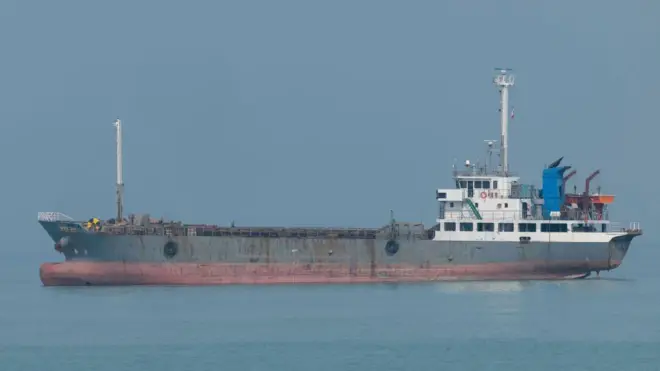 یک تانکر نفتکش در نزدیکی آبهای ایران