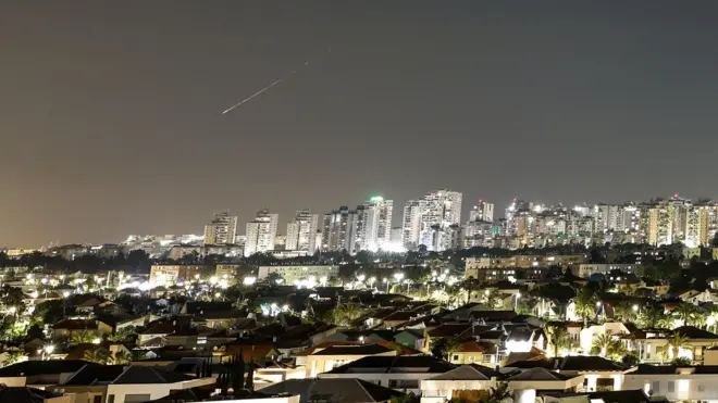 Misil en Ashkelon