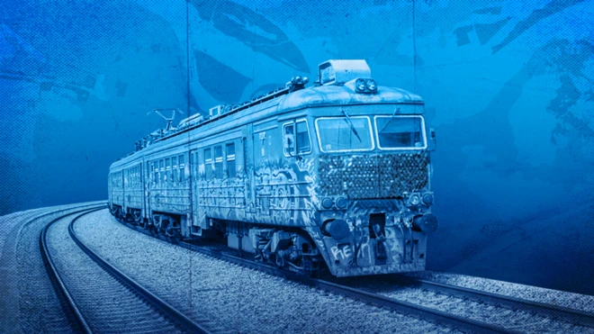 воз, метро, локомотива, композиција воза