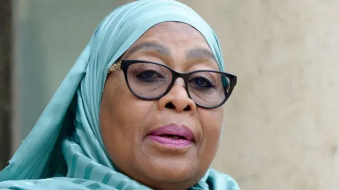 Perezida wa Tanzania Samia Suluhu Hassan