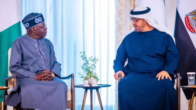 Tinubu ati Al Nahyan