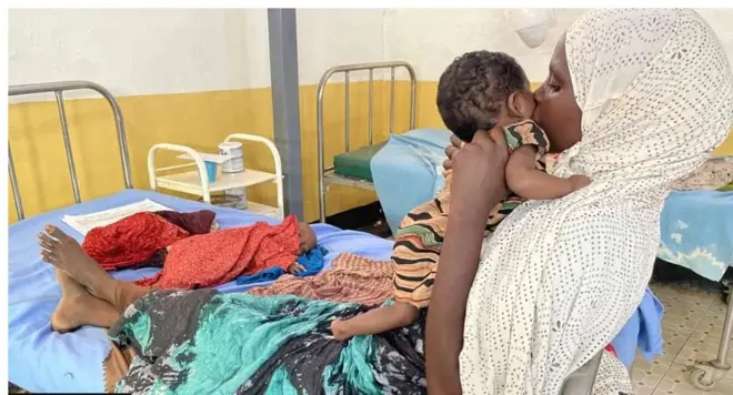 Awọn ọmọ to n saisan ati iya wọn