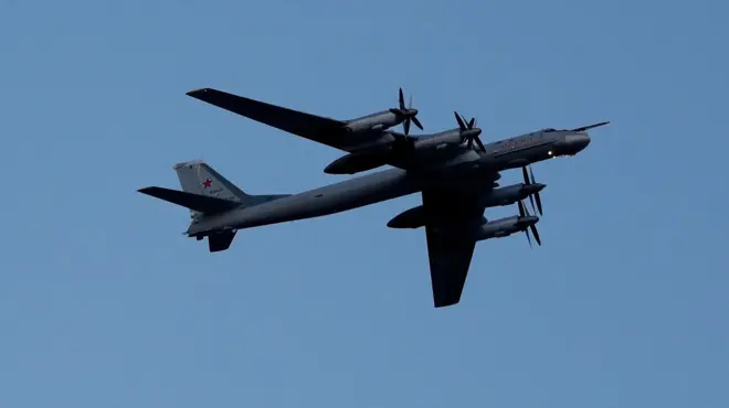 Російський бомбардувальник ТУ-95