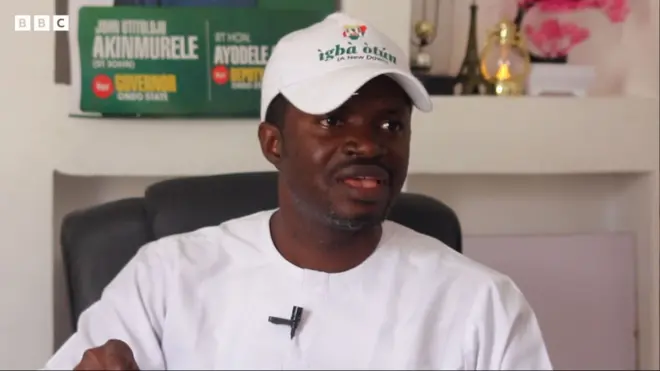 John Akinmurele, oludije ipo gomina ipinlẹ Ondo labẹ aṣia ẹgbẹ oṣelu YPP