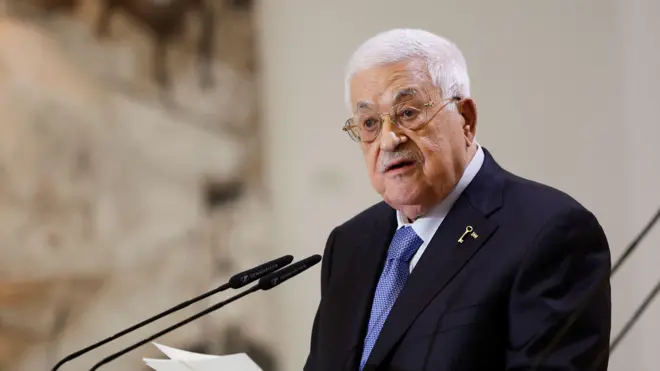 رئيس السلطة الوطنية الفلسطينية محمود عباس أبو مازن