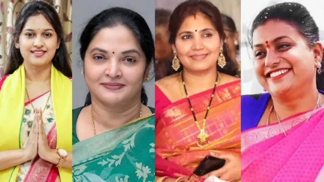 bandaru sravani, vemireddy prashanthi reddy, piriya vijaya, roja selvamani