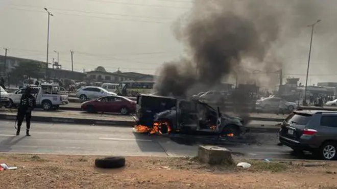 Scene of di incident 