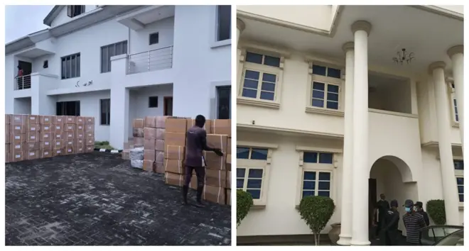 Aworan ile ti wọn ti ri oogun oloro