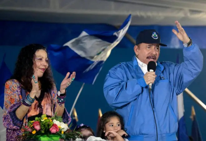 Daniel Ortega iyo xaaskiisa