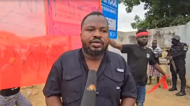 Father of the student that was stabbed to death in Ghana