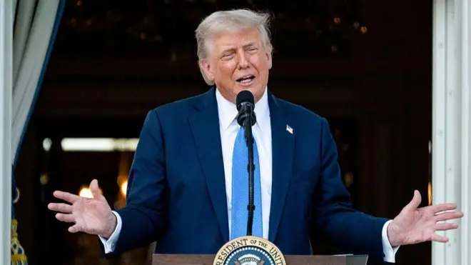 የአሜሪካ ፕሬዚዳንት ዶናልድ ትራምፕ