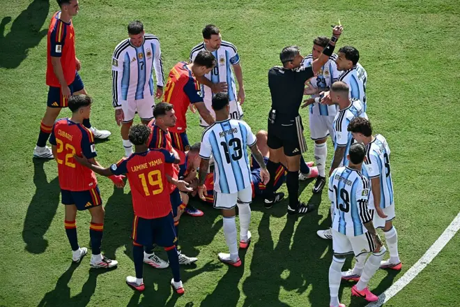 Espanha e Argentina jogo final da Copa do Mundo