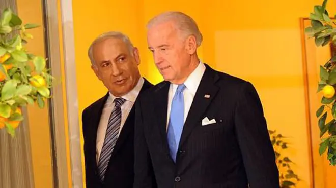 बाइडन और नेतन्याहू