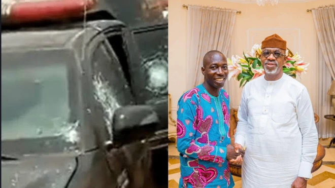 Gomina Dapo Abiodun ati olusiro owo ti wọn yinbọn pa