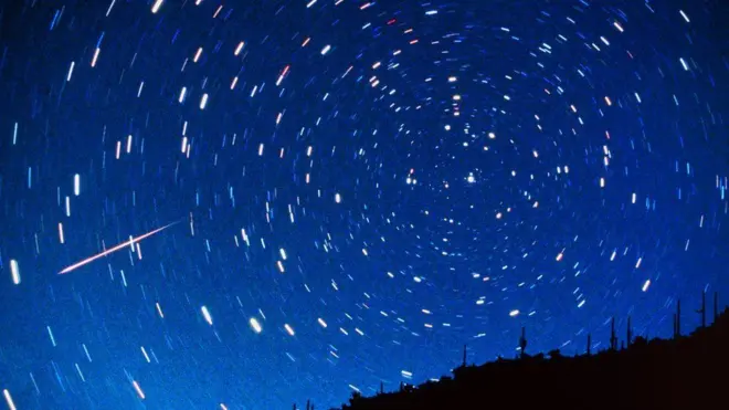 Perseid meteor shower