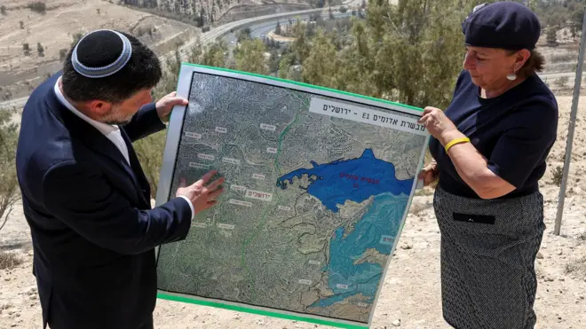 نقشه پروژه شهرک‌سازی در منطقه موسوم به ای‌ یک