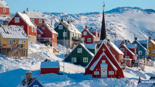 غرينلاند تتمتع بالحكم الذاتي في ظل سيادة الدنمارك