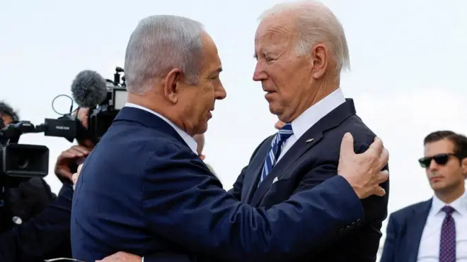 Нетаньяху и Байден