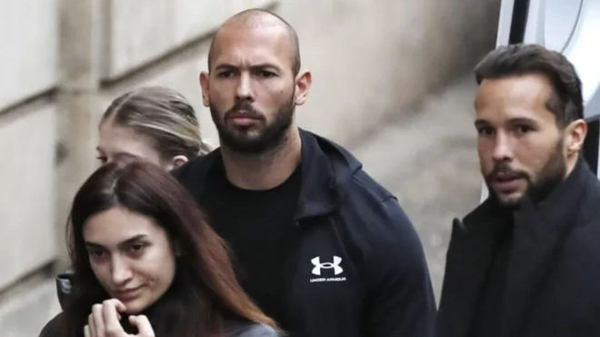 Andrew Tate, salı günü mahkemeye getirildi