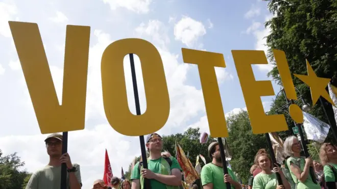 Протесты против ультраправых в Германии