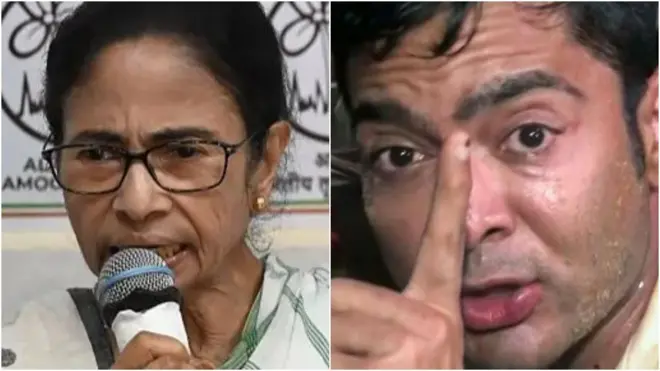 ममता बॅनर्जी आणि अभिषेक बॅनर्जी