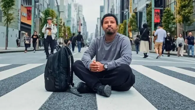 አቤል ብርሃኑ ጃፓንን በጎበኘበት ወቅት