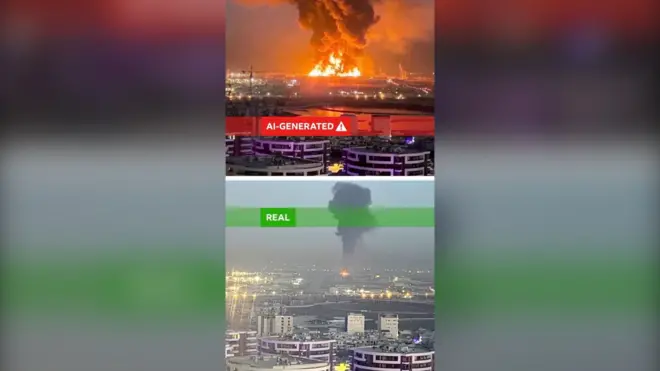 เช็คภาพปลอมจากสงครามอิหร่านที่กระจายทั่วโลกออนไลน์