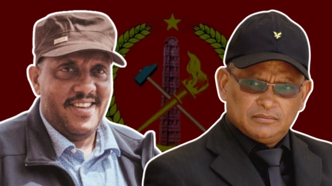 ጌታቸው ረዳ እና ደብረፂዮን ገብረሚካኤል